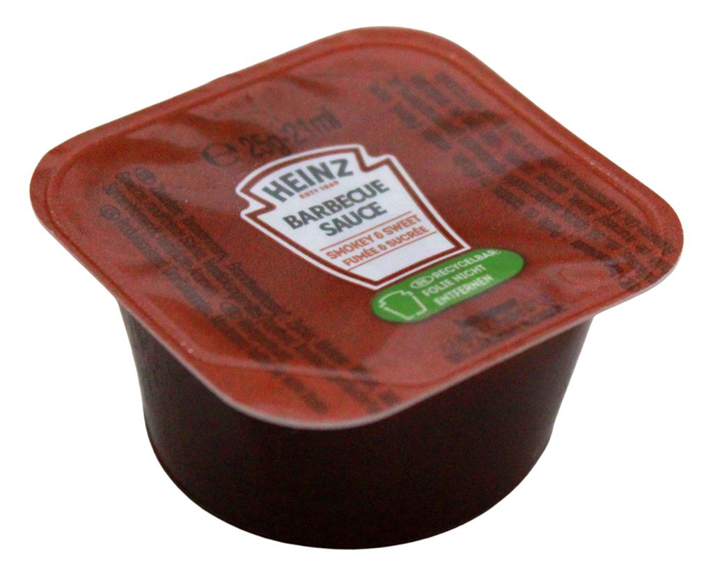 Heinz Barbecue Dip Pot Sauce douce fumée piquante 100x25g Image du produit 