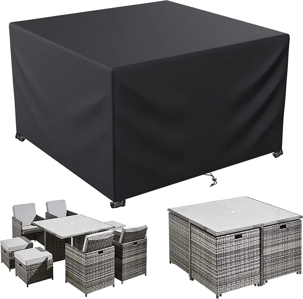 Housse anti-pluie pour grand salon de jardin - Fini l'humidité en 250cm