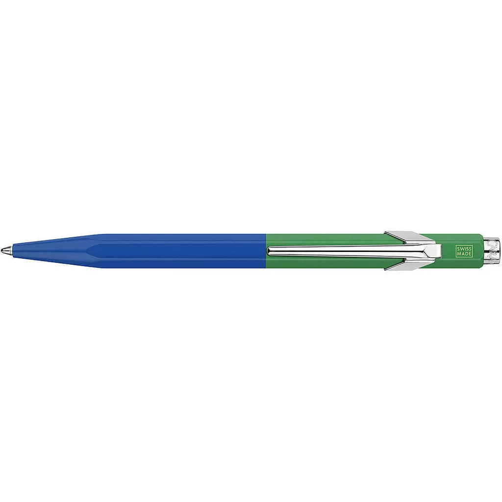 Paul Smith x Caran d'Ache 849 Edizione 4 | Penna Blu Verde Smeraldo