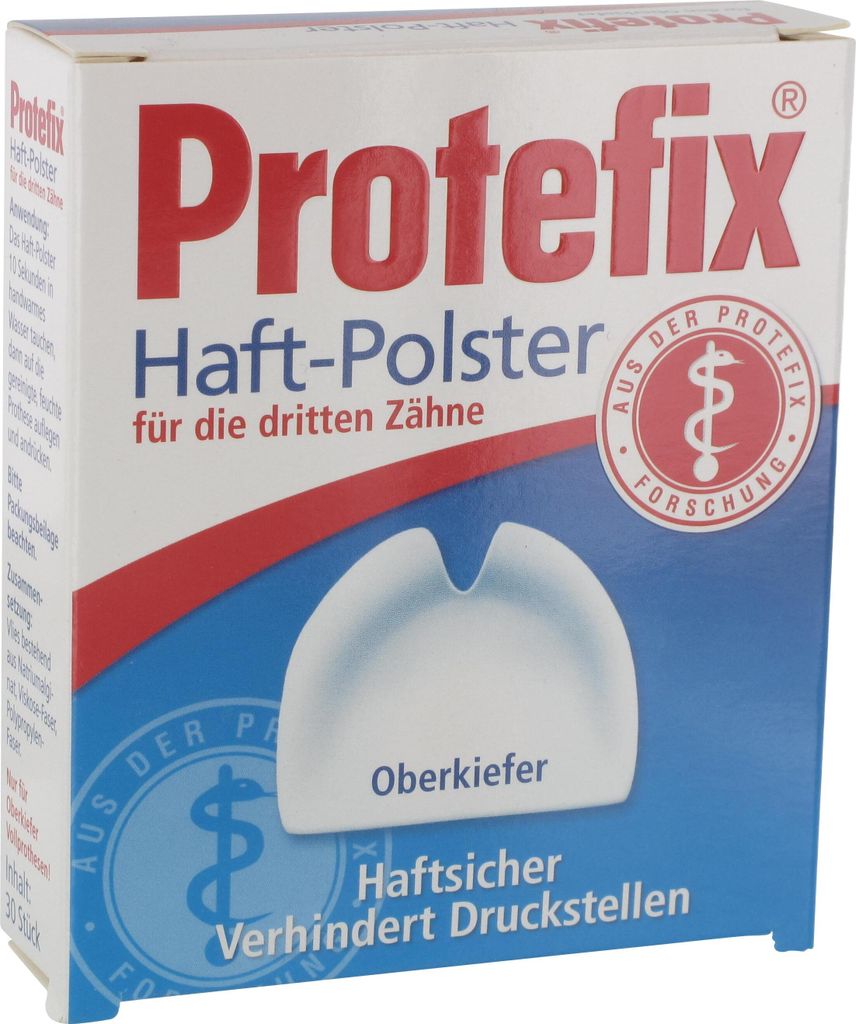 Protefix Haftpolster für Oberkiefer 30 St Produktbild 