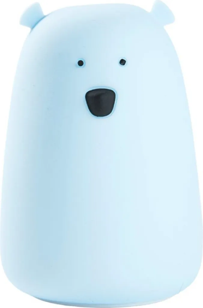 Finie la Peur du Noir avec la Veilleuse Ours Bleu USB-C Rabbit & Friends