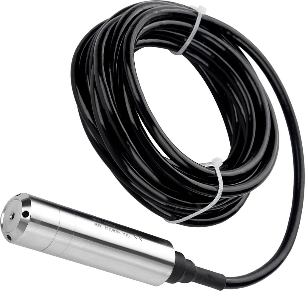 DC24V 4-20mA Einwurf-Flüssigkeitsstandsensor zur Erkennung einer Reichweite von 0-5 m