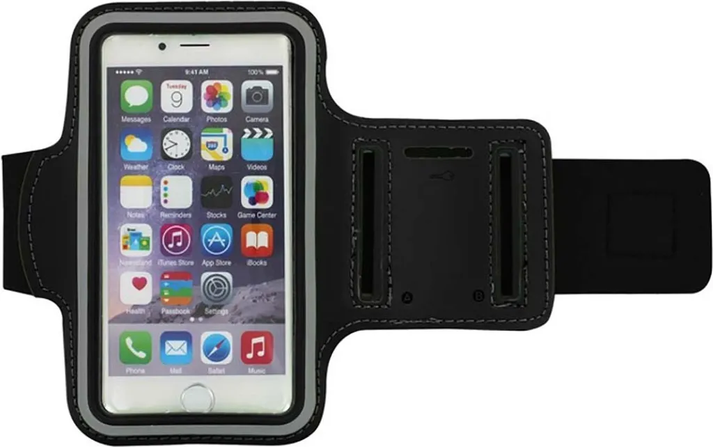 Wantalis Sprinter Brassard Sport Noir pour Smartphones jusqu'à 5,8 Pouces