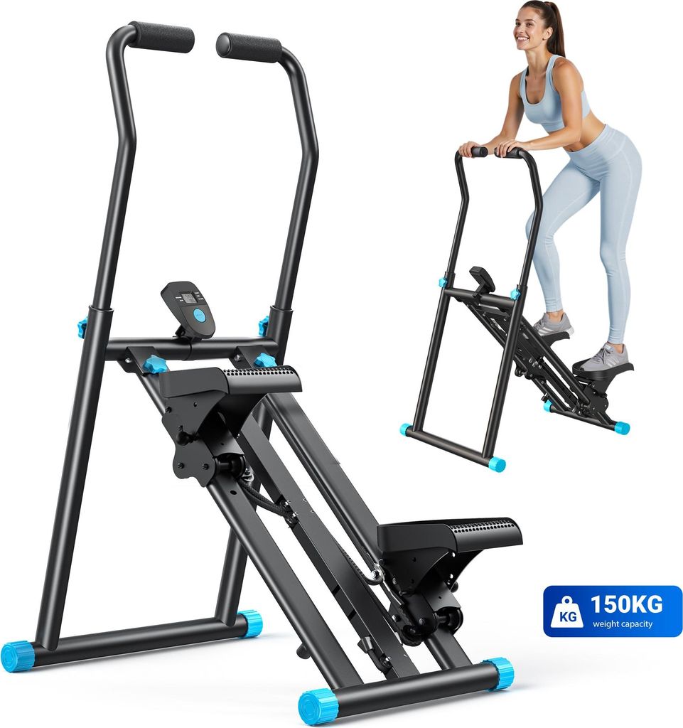 MERACH - Máquina de ejercicios para el hogar, tipo stepper Imagen del producto 