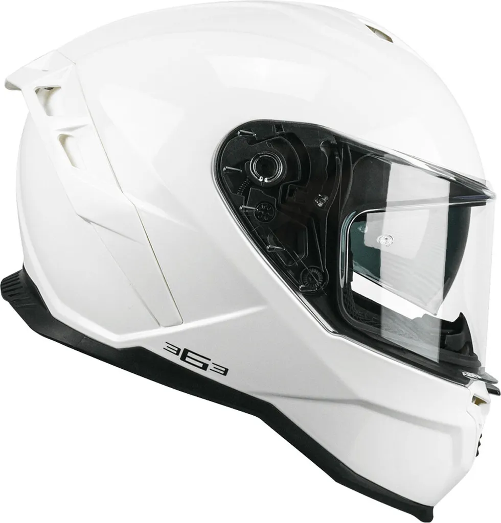 Casque intégral blanc CGM 363A taille L pour trajets ville et route