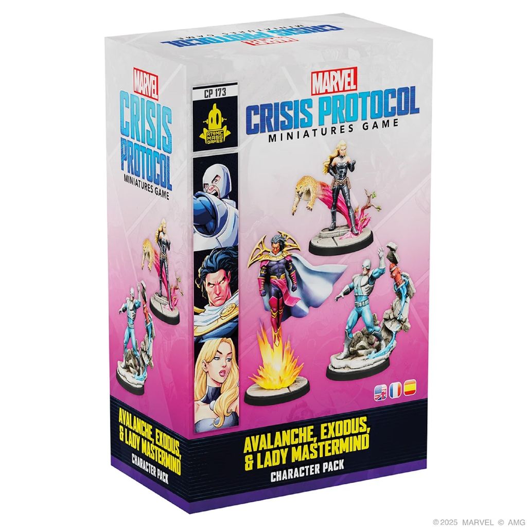 Marvel Crisis Protocol - Avalanche, Exodus Lady Mastermind