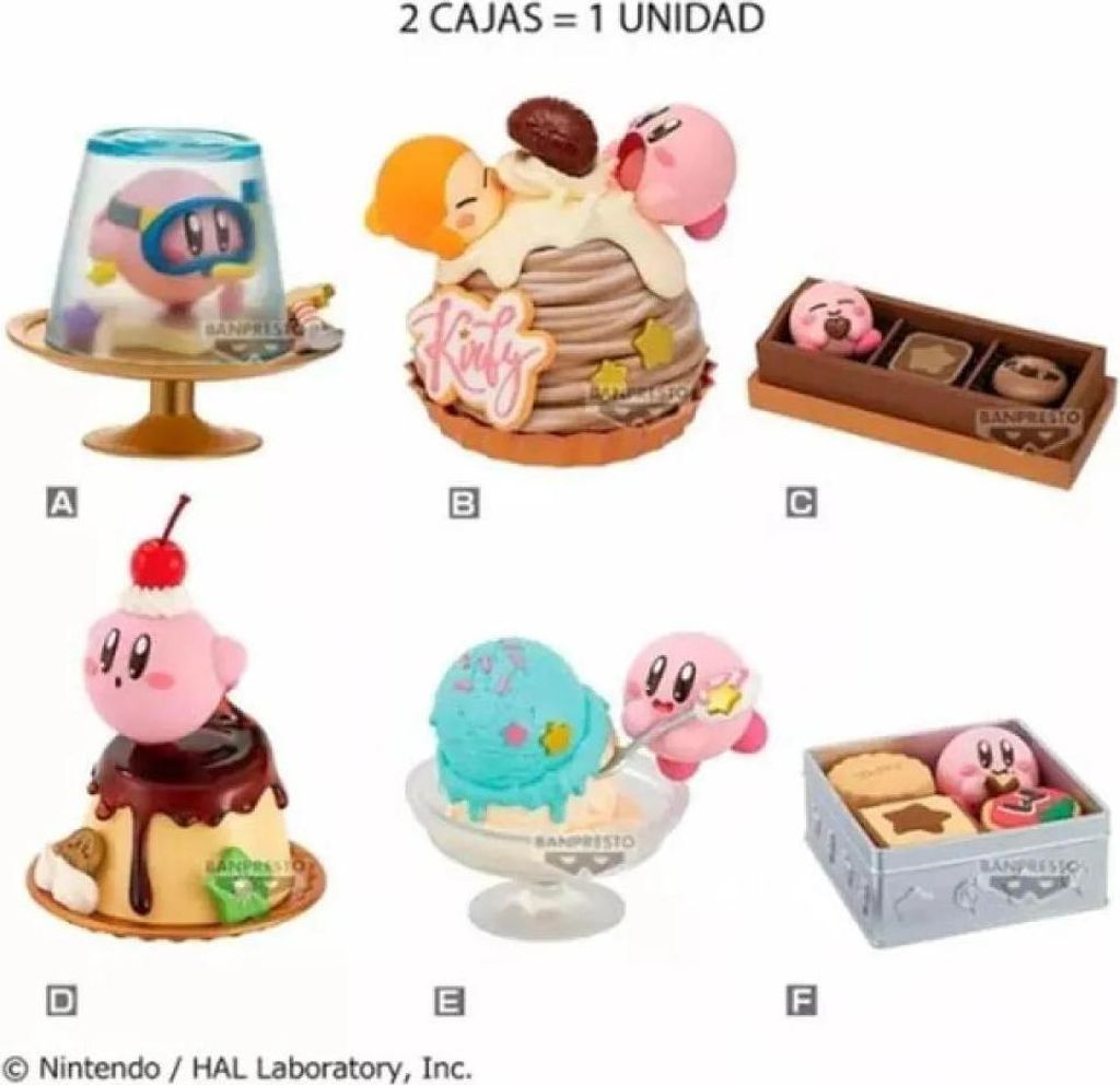 Banpresto Kirby Paldoce Collection Vol.3 Unidad Aleatoria Figur Mehrfarbig Mehrfarbig One Size