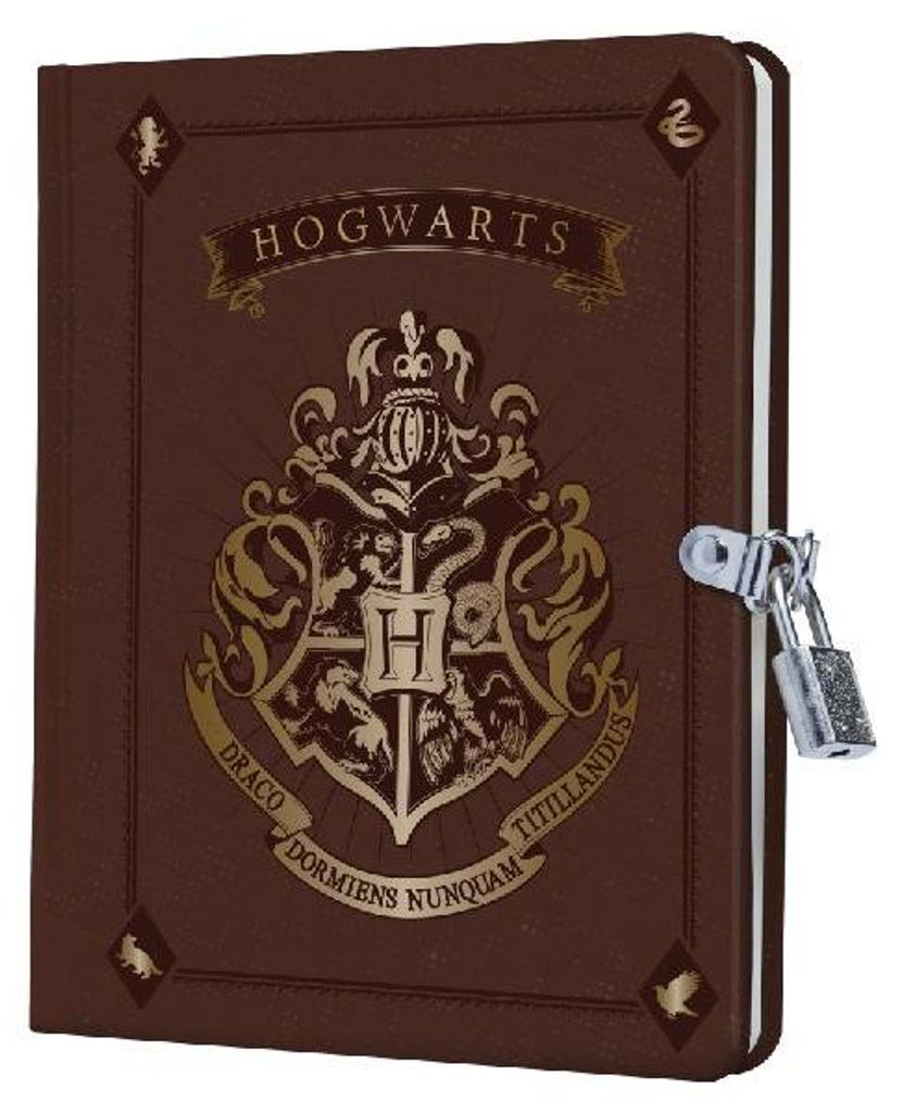 Harry Potter: Tagebuch mit Schloss und Schlüssel [mit Produktbild 