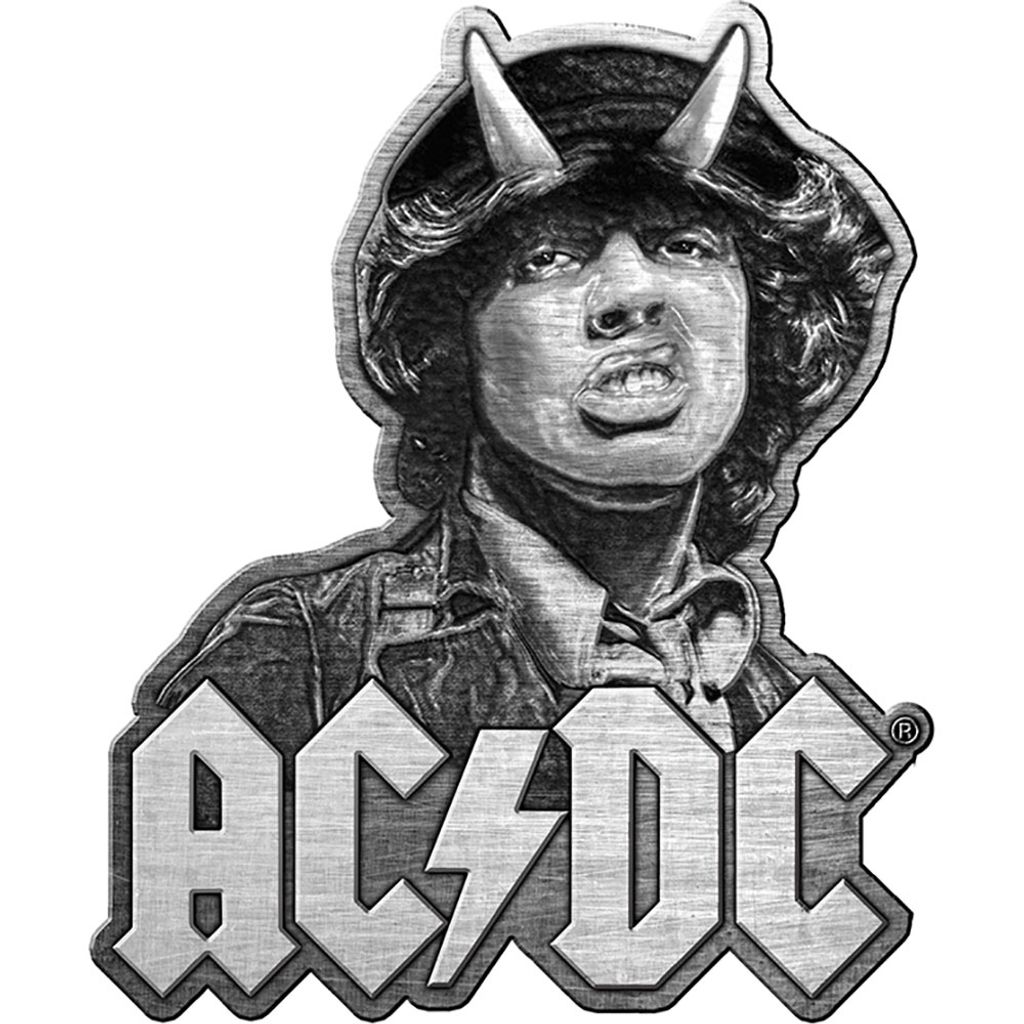 AC/DC Angus Die-Cast Badge