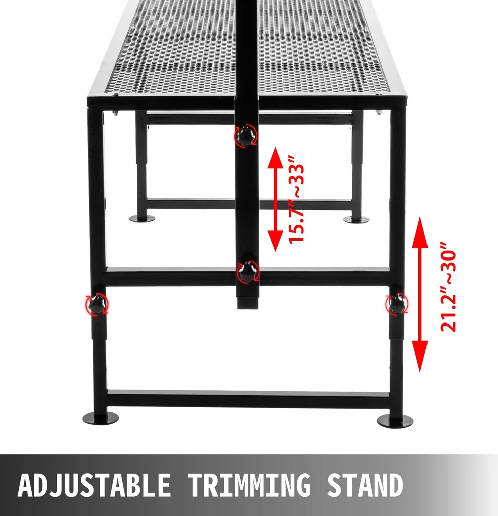 Table de parage pour bétail 51x23" avec plateforme de soin réglable - 3