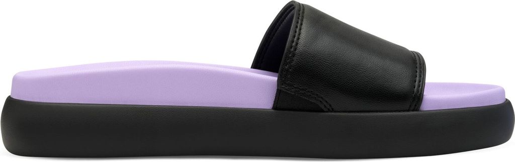 Tamaris Damen Pantolette mit Plateausohle und losen Einlagen 1-27511-44, Größe:40 EU, Farbe:Schwarz