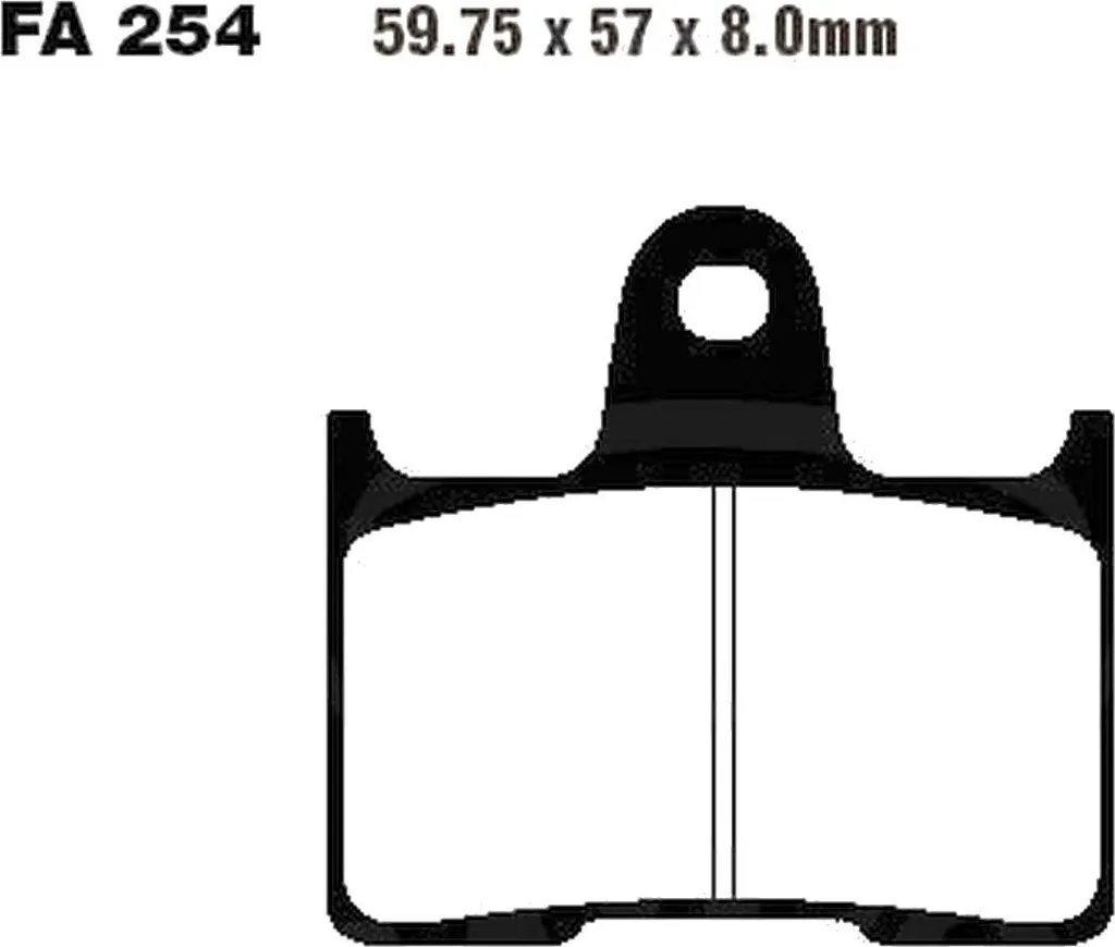 Plaquettes arrière BMW M 1000 RR haute performance ABS DTC 2021-2022
