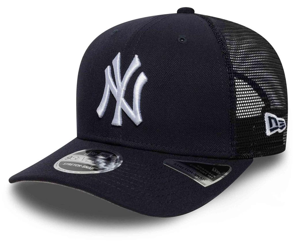 New Era 9SEVENTY Stretch Snap Cap New York Yankees MLB Official Team Colour navy
