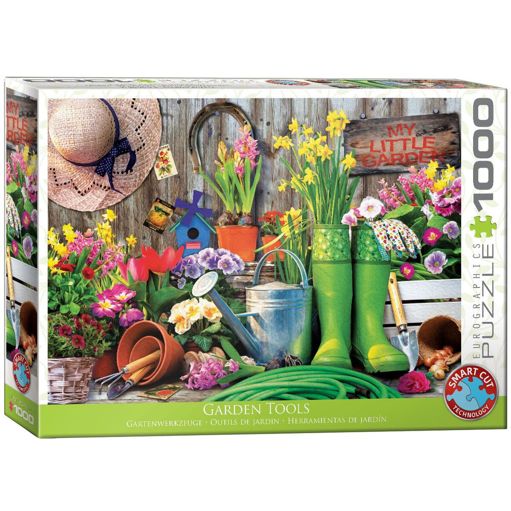 EUROGRAPHICS Puzzle Gartengeräte 1000 Teile