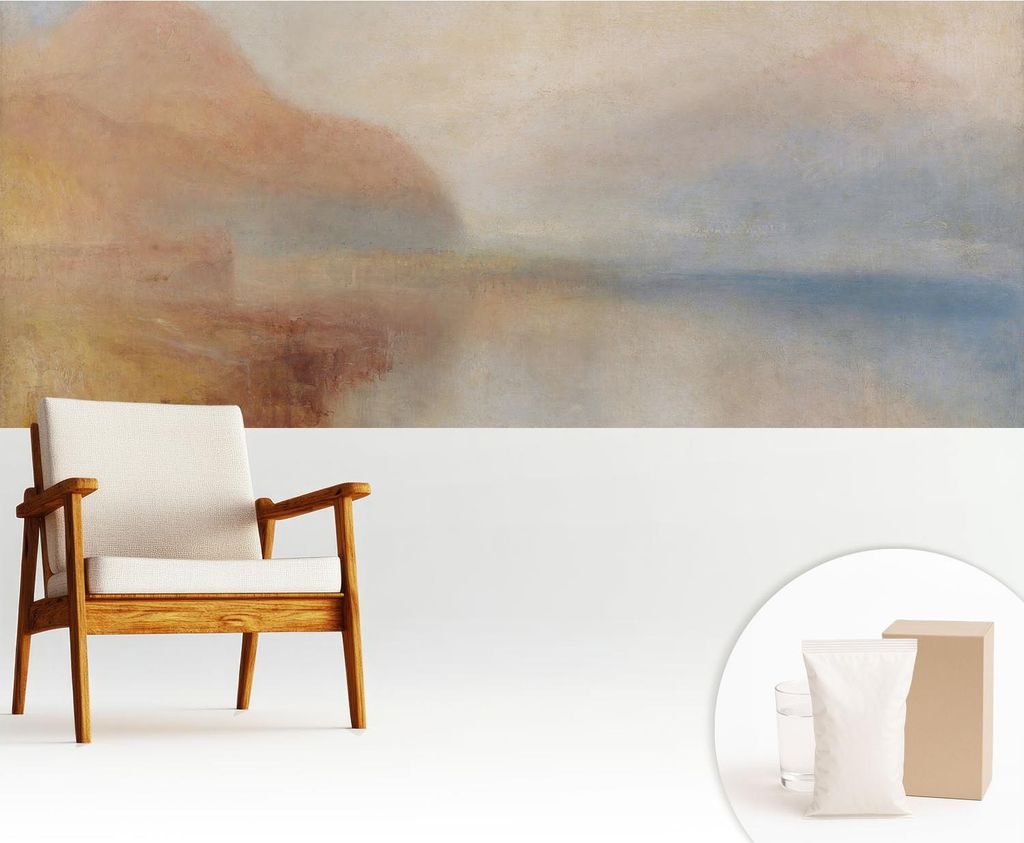 Fototapete - 250x104 cm - Tapete - Wandtapete - Wandbilder - Dekofolie - Tapete Folie - Wand - Dekoration - Wohnzimmer - Ätherische Landschaft