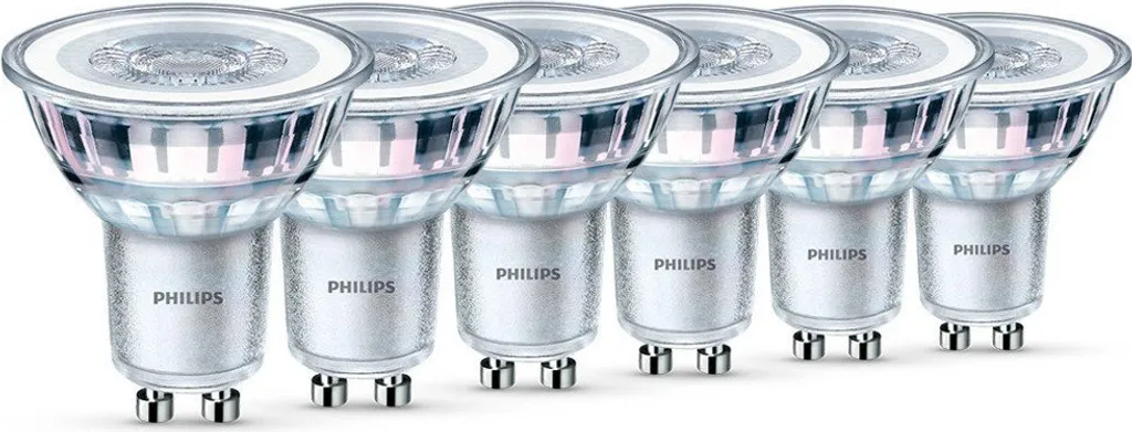 Pack de 6 Ampoules LED GU10 50W WarmGlow à Intensité Variable