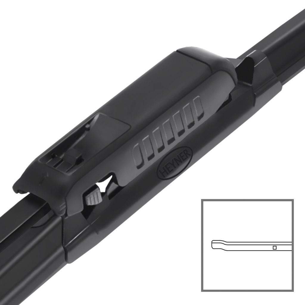 Set di 3 HEYNER EXLUSIVE +Spoiler spazzole tergicristallo [MerML] HES222217H