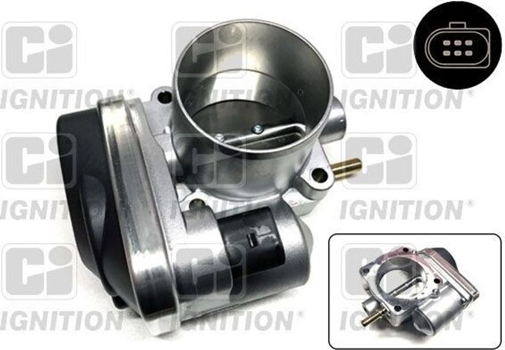 QUINTON HAZELL XPOT483 Drosselklappe für RENAULT Clio III Schrägheck (BR0/1, CR0/1) MEGANE III Grandtour (KZ0/1) Scénic III (JZ0/1) GRAND SCÉNI...