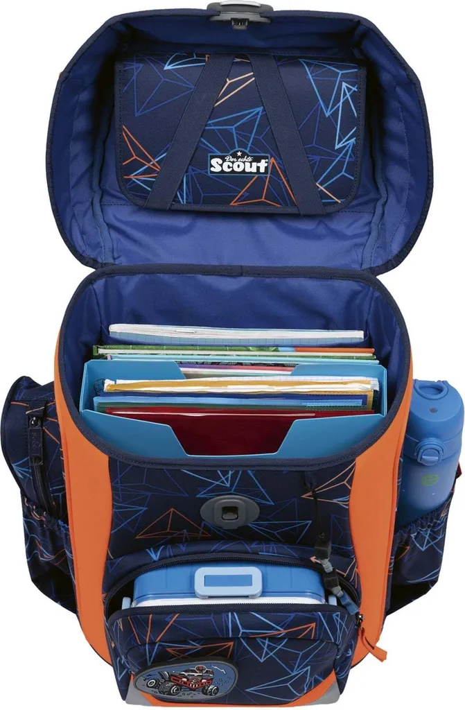Sac d'école Scout Basic Neo Offroad bleu : fini le mal de dos à la rentrée - 8