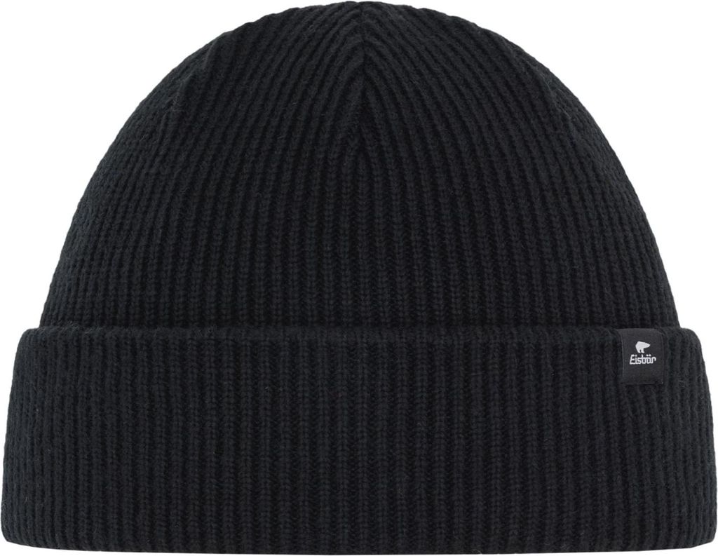 Eisbär Salma MÜ Wintermütze für Damen und Herren, Farbe:Schwarz