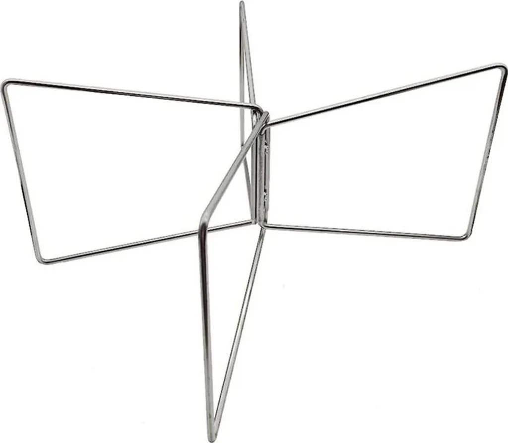 Lot de 2 supports glacière portables en acier - Modèle pliable robuste