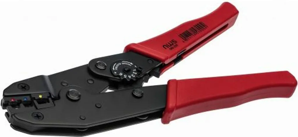 Pinza a Leva NWS 23cm per Terminali | Crimp di Precisione Industriale DIN