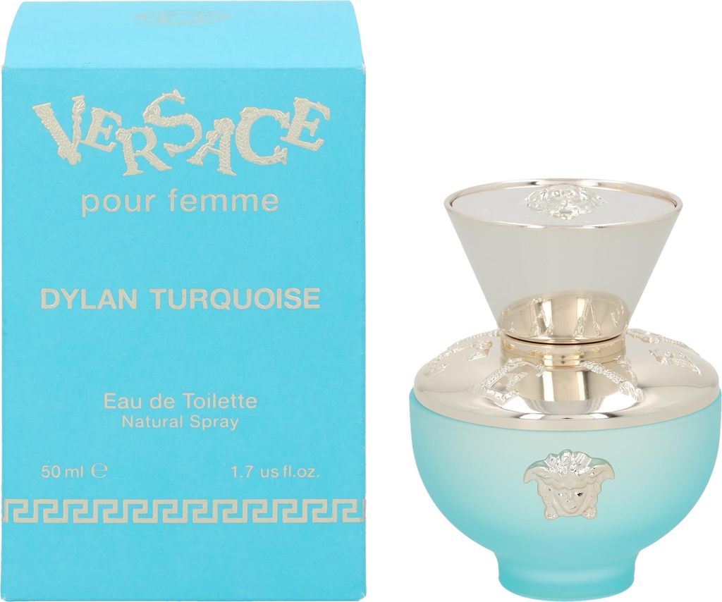 Profumo per donna Versace Dylan Turquoise (50 ml) Immagine del prodotto 