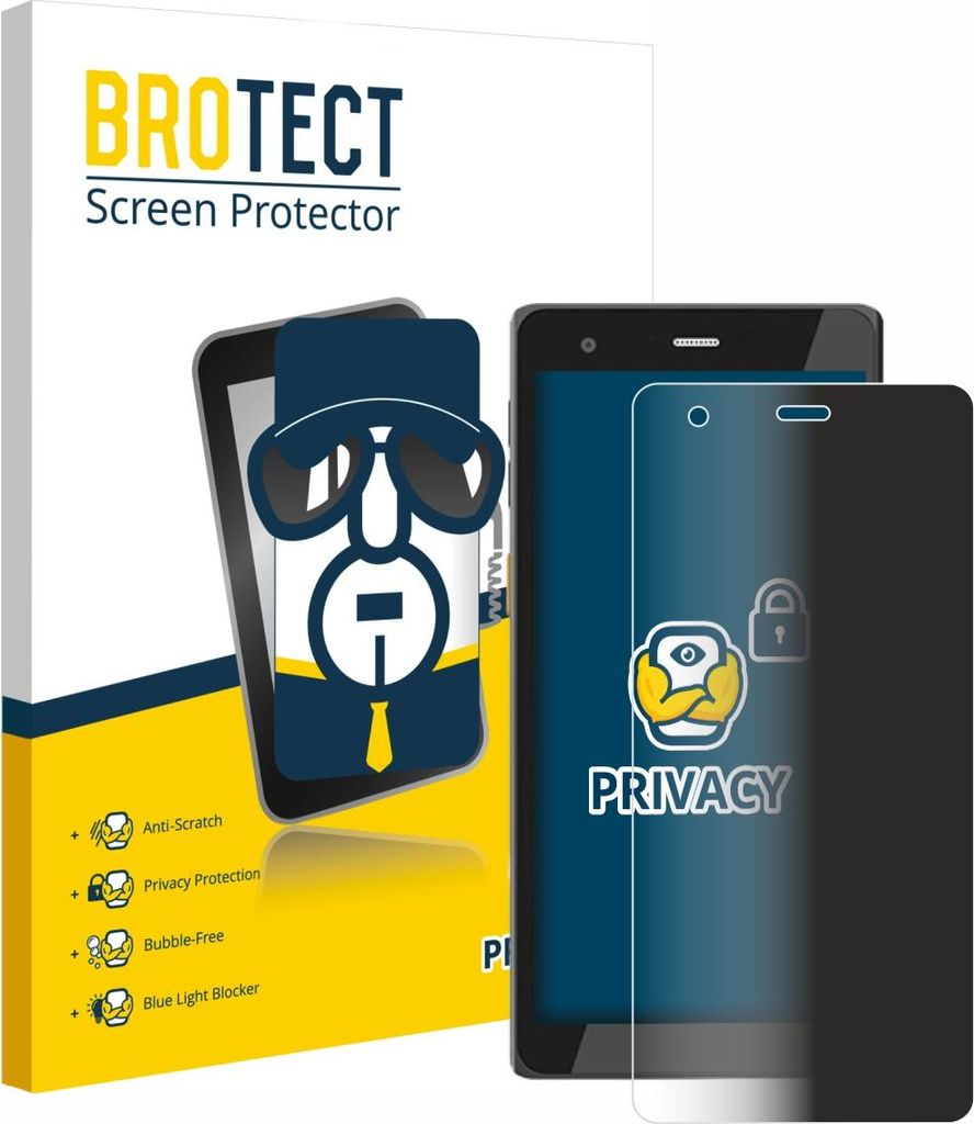 BROTECT Sichtschutzfolie für Scorpion 6X V2 Anti-Spy Privacy Sichtschutz Blickschutz Folie Blaulicht-Schutz