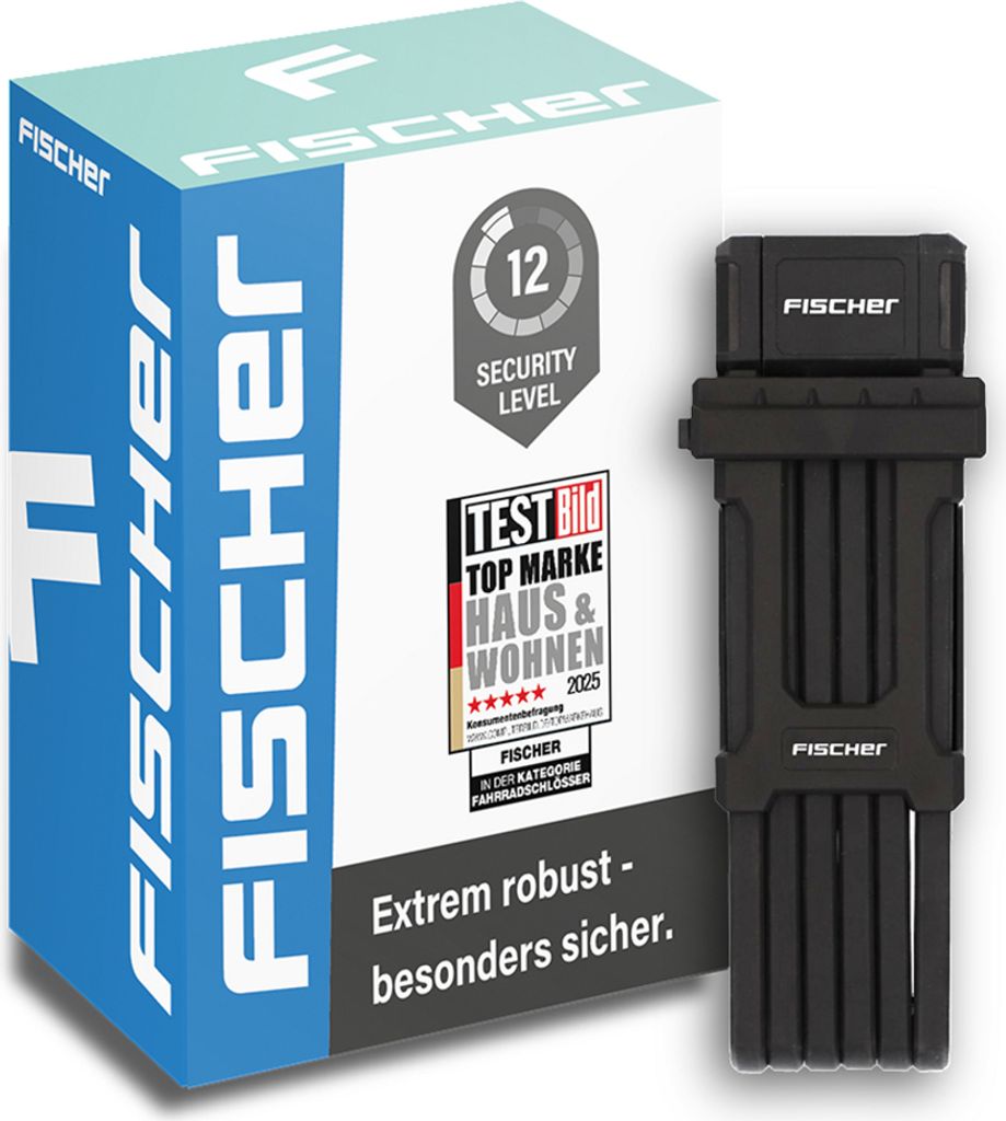 FISCHER 50747 FISCHER składane zapięcie rowerowe PROTEC Zdjęcie produktu 