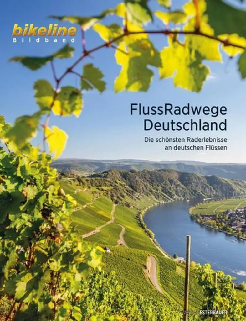 Atlas routier cyclable FlussRadwege Deutschland pour voyages à vélo