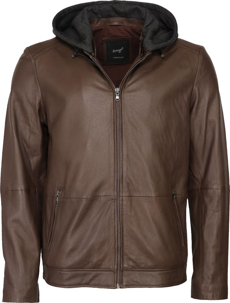 Maze Lederjacke 42020525 Herren brown XL