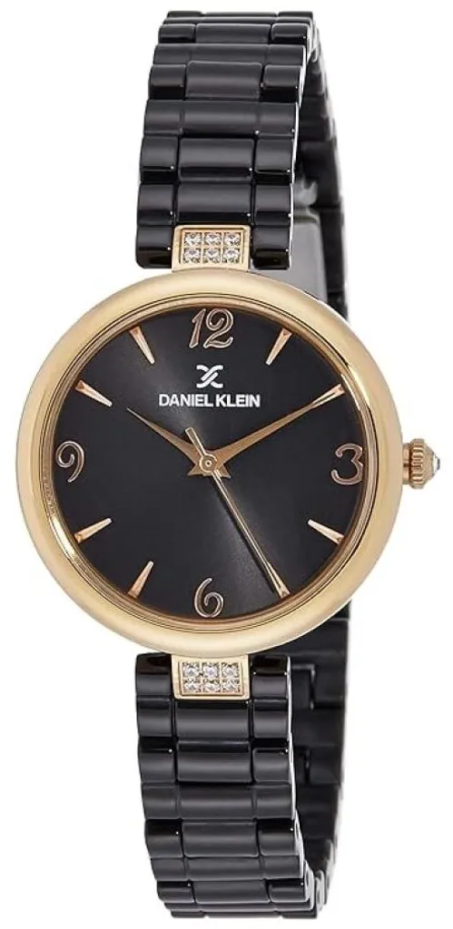Montre analogique DK11898-5 Daniel Klein avec bracelet en acier gris