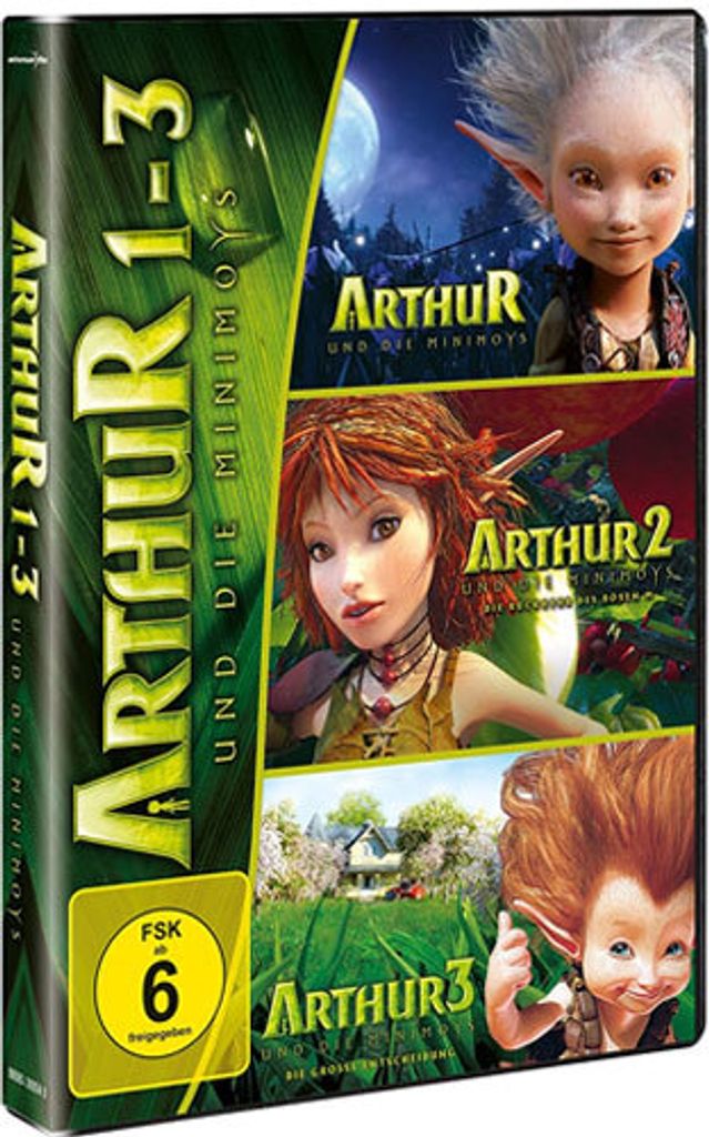 Arthur und die Minimoys  1-3 BOX (DVD) Min: 287DD5.1WS   Produktbild 