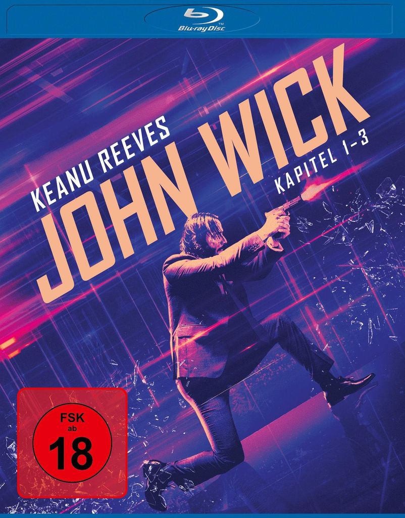 Blu-ray John Wick - Kapitel 1-3