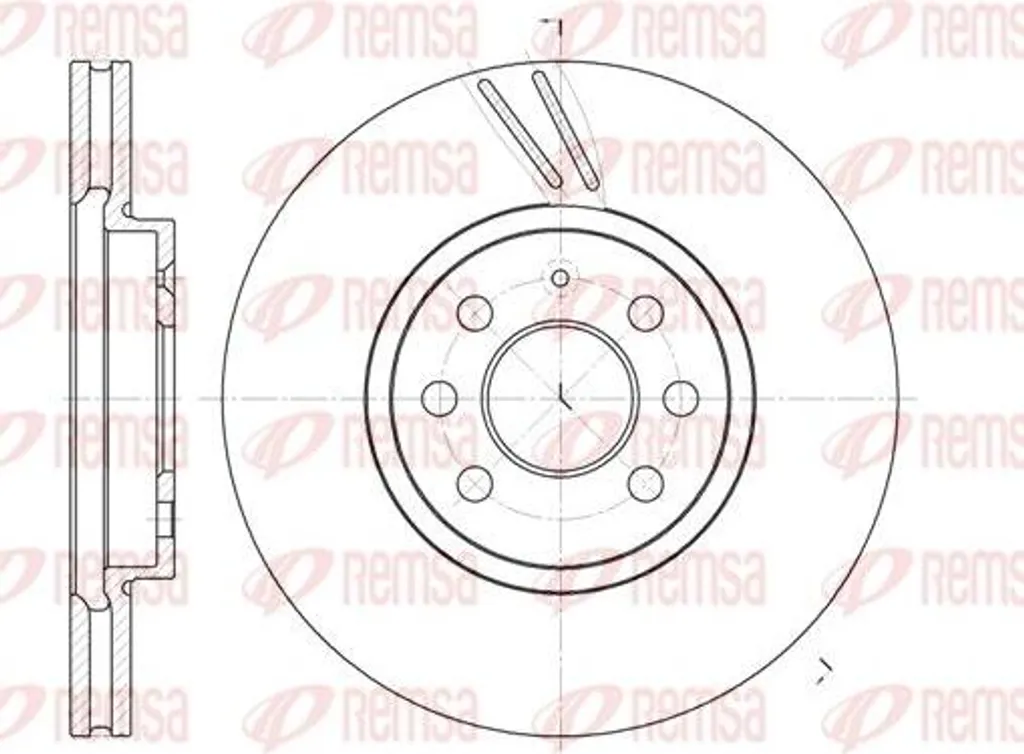 Disque de frein auto pour rénovation mécanique Astra et Meriva
