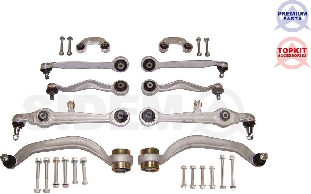 SIDEM 37971 Querlenker Reparatursatz für VW PASSAT Variant (3B5) Vorne