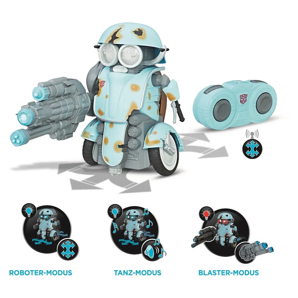 Transformers Movie 5 Sqweeks RC C0935EU4 : Robot Télécommandé Hasbro