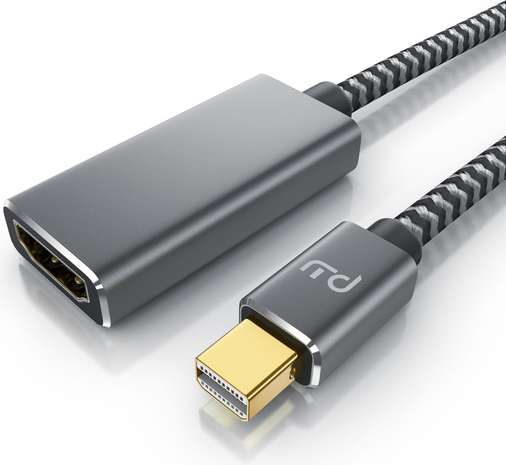 Primewire 4k Mini Displayport zu Hdmi 2.0 Adapter – mini DP Kabel – 4k@60Hz - Thunderbolt 1 - 2 - Audio und Video