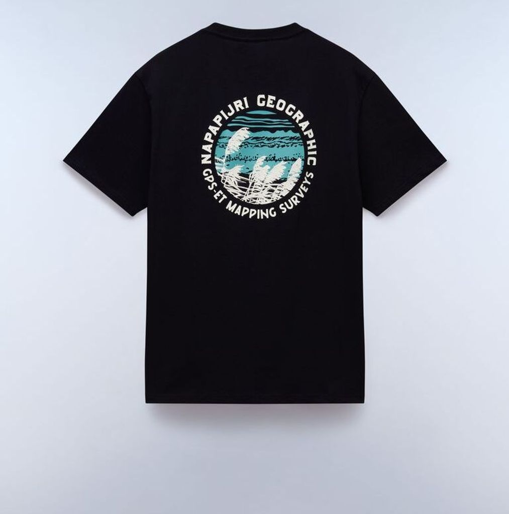 Napapijri Uni T-Shirt Vignoni Back black beauty L