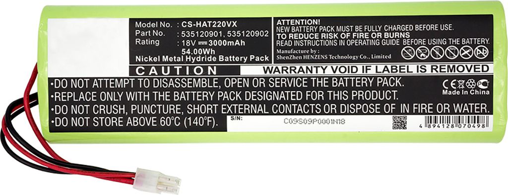 3000mAh batéria pre Husqvarna Automover 230ACX, 230ACX Obrázok produktu 