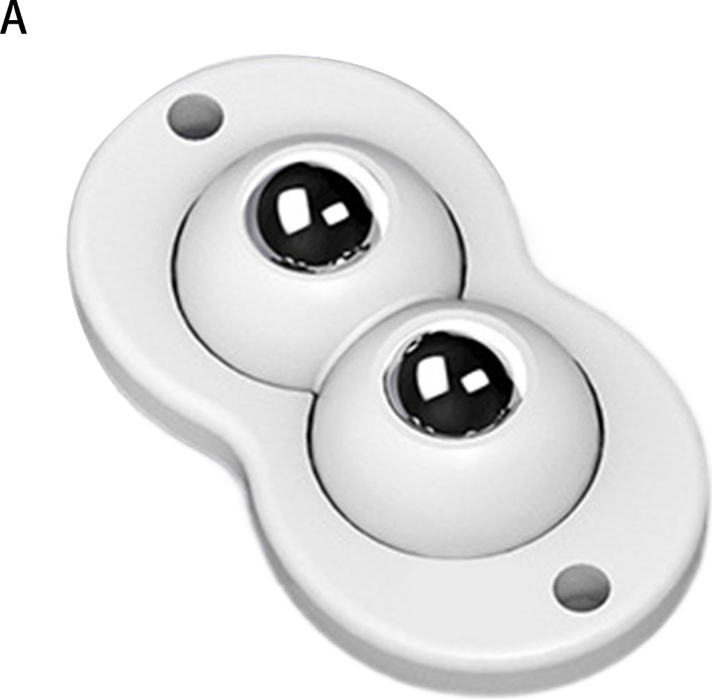 4pcs/Pack Universal Räder Selbstkleber Stummschärfen glatte Rotation Starke tragende, arbeitssparende Möbel bewegte stempelfreie Schwerlastrolle...