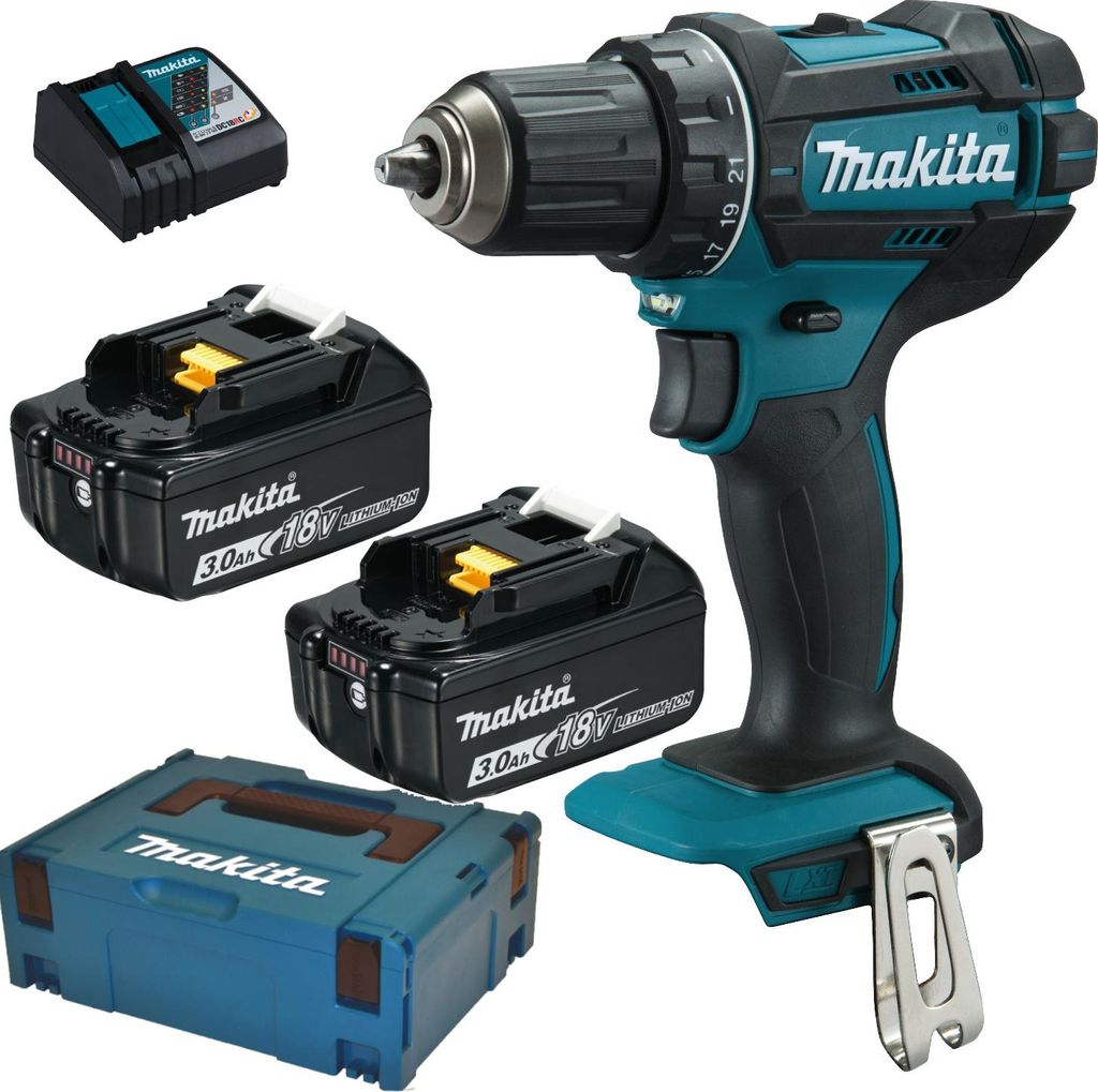 Makita Akku-Bohrschrauber DDF482RFJ Produktbild 