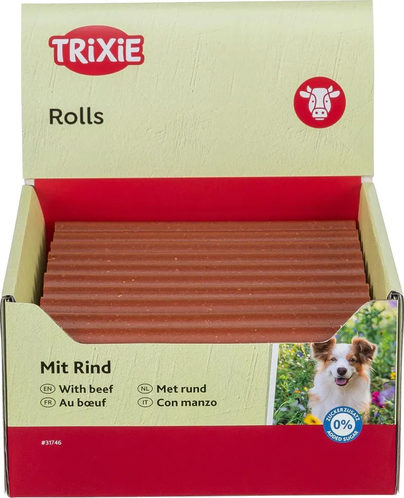 Friandise à mâcher Rolls de bœuf - Occupation longue durée canin - 3