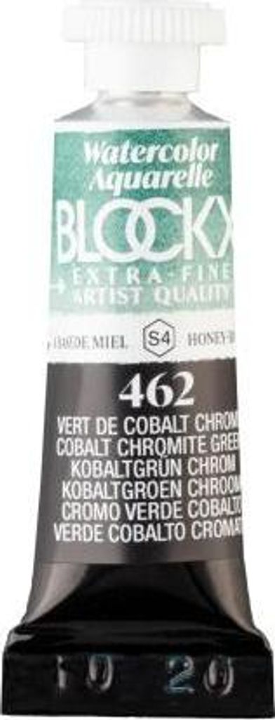 Blockx 3x Extrafeine Aquarellfarbe, Tube 5ml - Perylengrün 43462BXC