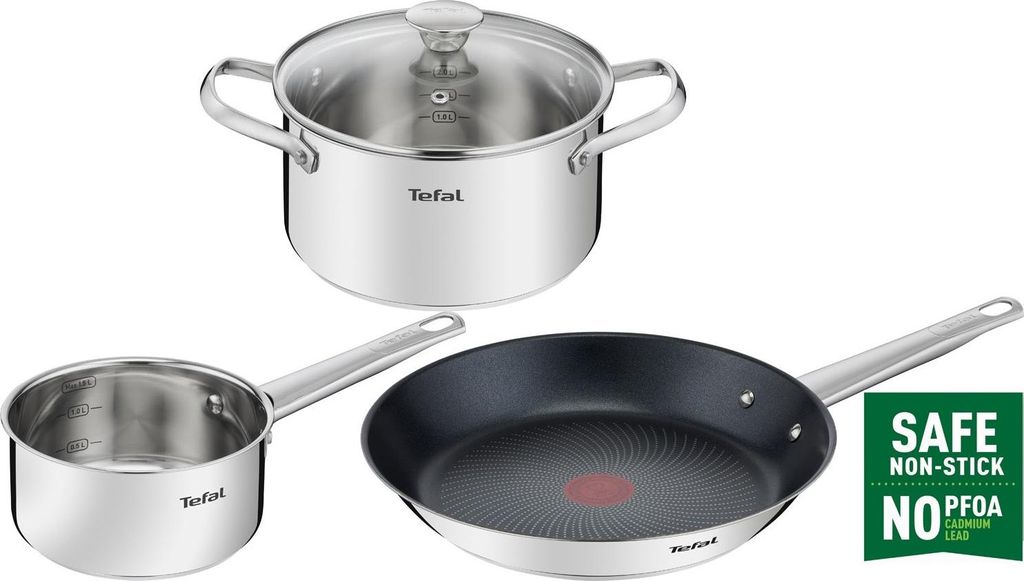 Tefal COOK EAT Topf- und Pfannen-Set 4tlg. (Kochtopf 20cm Produktbild 