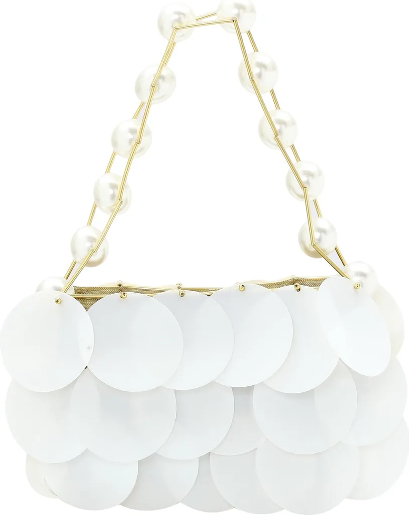 Sac à main blanc laine pour femme Koosh - Besace Chic de Haute Qualité
