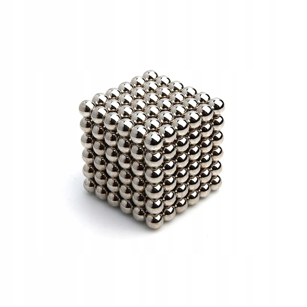 Aimants Néodyme 6mm Ultra Puissants Argent - Billes Magnétiques Haut Flux
