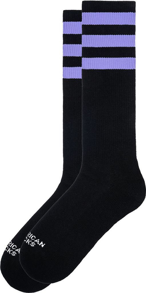 American Socks Salem Lange Socken Schwarz EU 36-46 Mann Schwarz EU 36-46