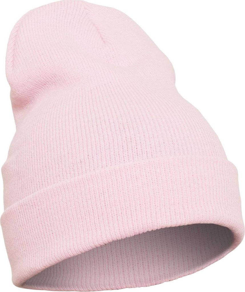 Flexfit - Mütze für Herren/Damen Uni, Mit Bündchen, Jerseyware BC6918 (Einheitsgröße) (Babyrosa)