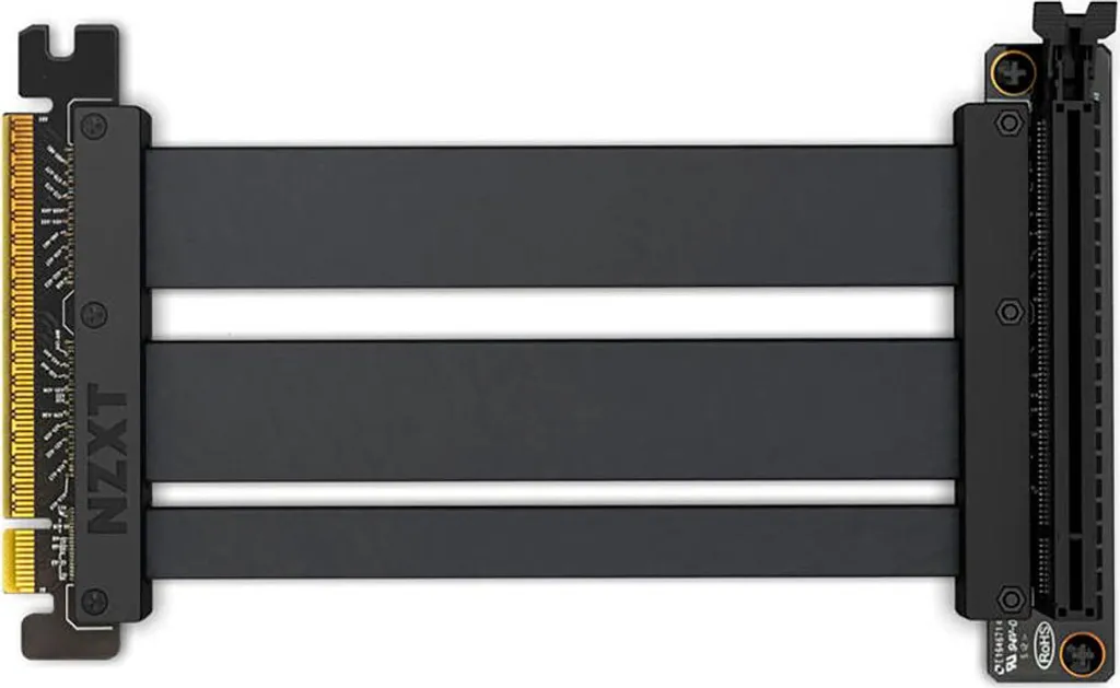 Câble Riser NZXT PCIe 4.0 x16 200mm Noir : Fini les Pertes de Performance - 3